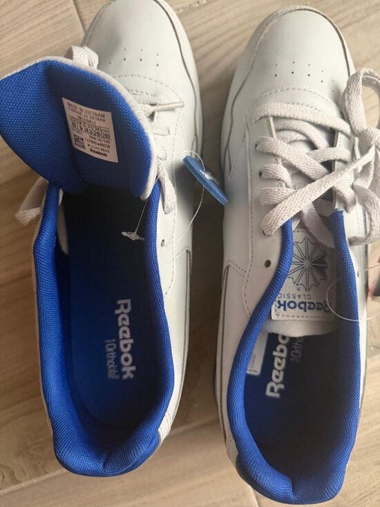 ?Reebok Classic Low 2 Color Grey/Blue CN7686 GENUINE LEATHER MEN\'S SIZE: 10 NEW main image 6